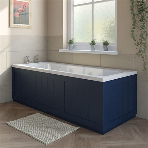 navy bath panel